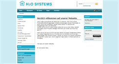 Desktop Screenshot of h2o-systems.net